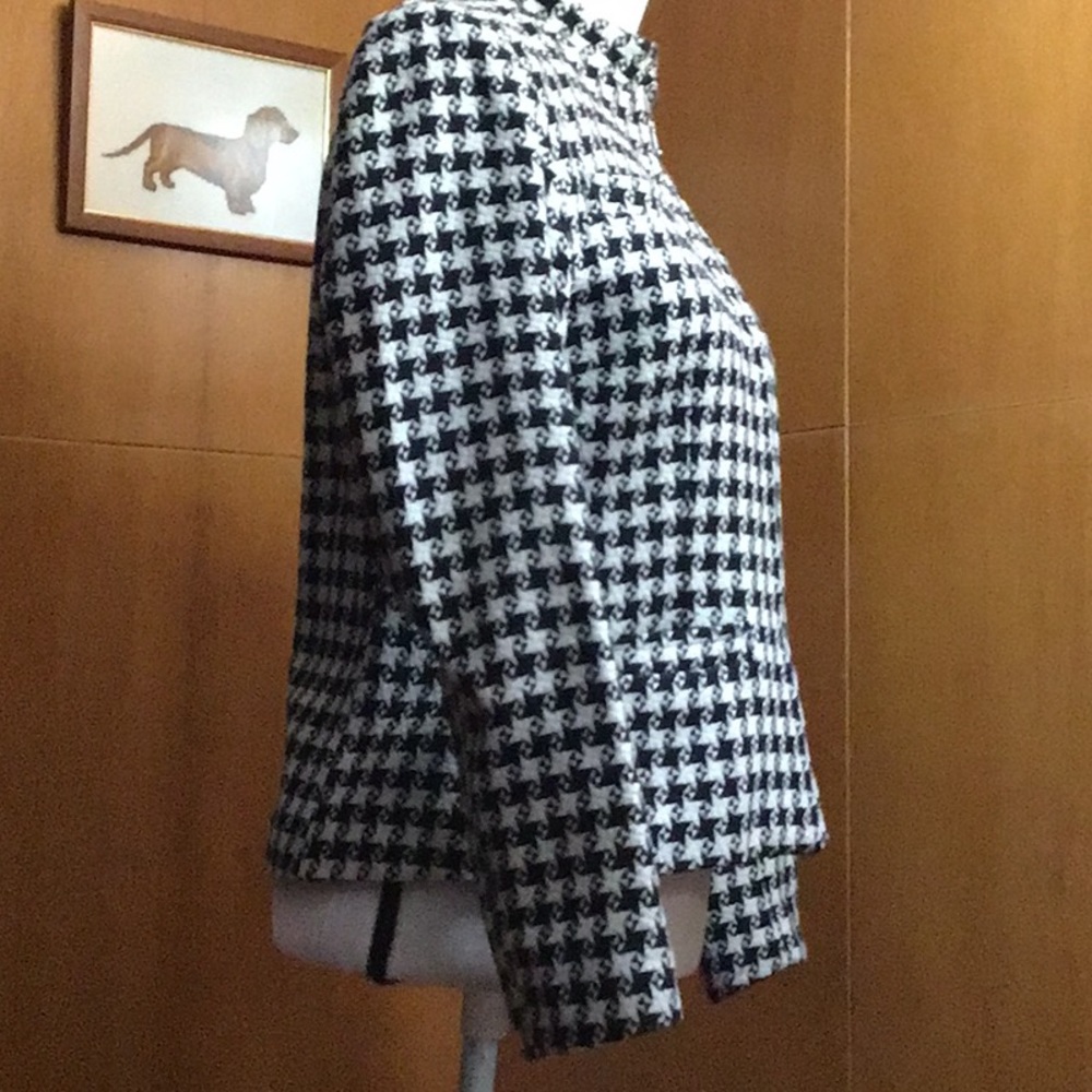Houndstooth Wool Jacket - image 6